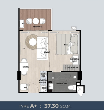 SEA HEAVEN (TYPE A+) — Freehold condo in Nai Thon, Phuket