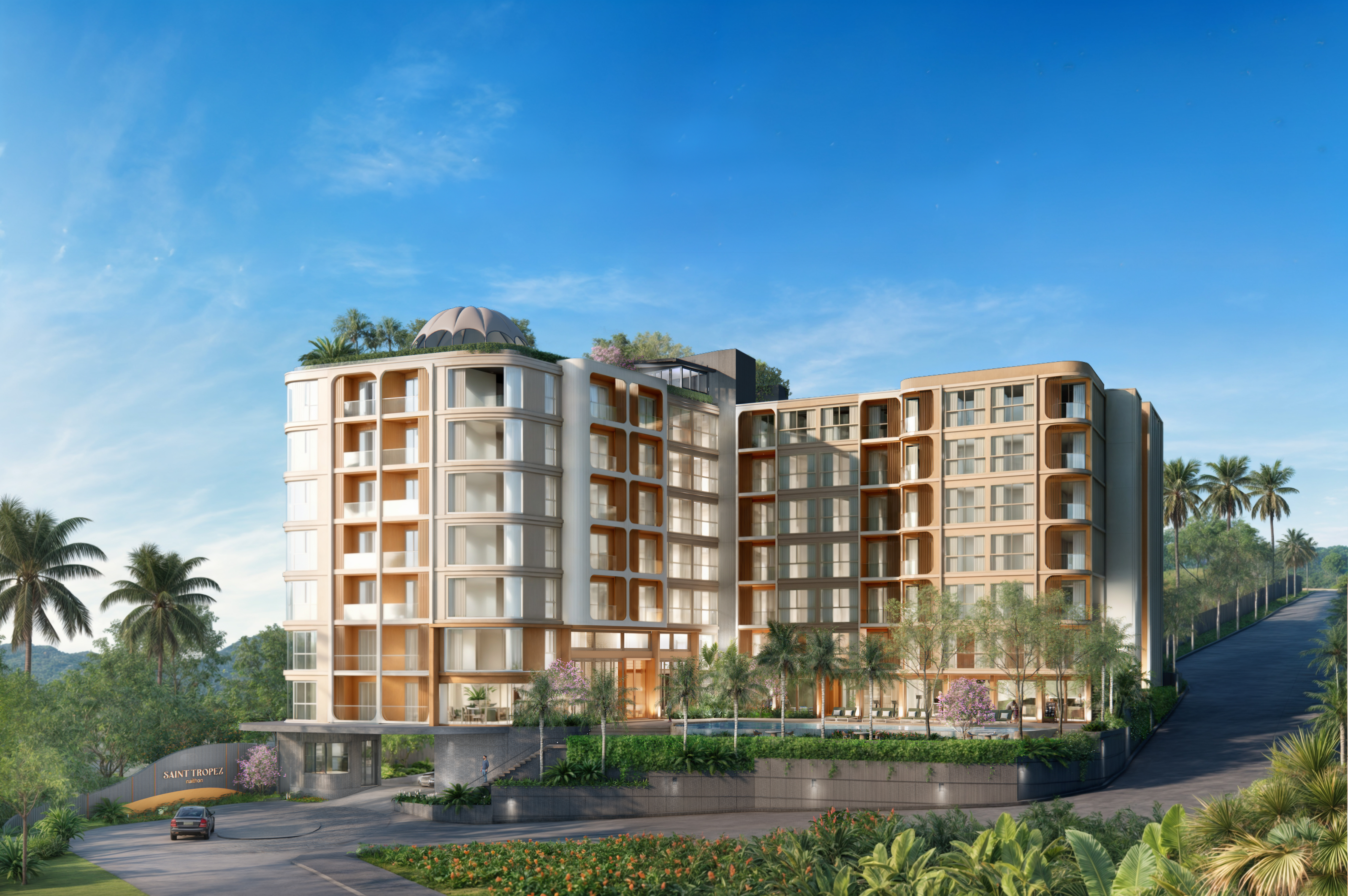 SAINT TROPEZ TYPE : C2/C2 M — Freehold condo in Nai Thon, Phuket